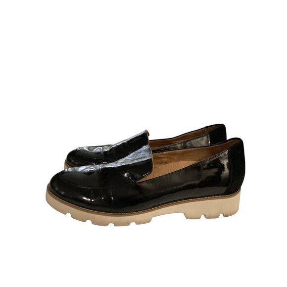 Vionic Kensley Womens Size 10 Black Patent Leather Loafers shoes - Picture 3 of 8